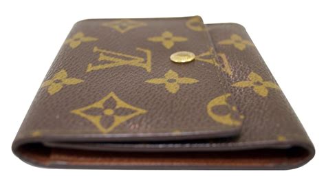 lv wallet brown checks|louis vuitton trifold wallet.